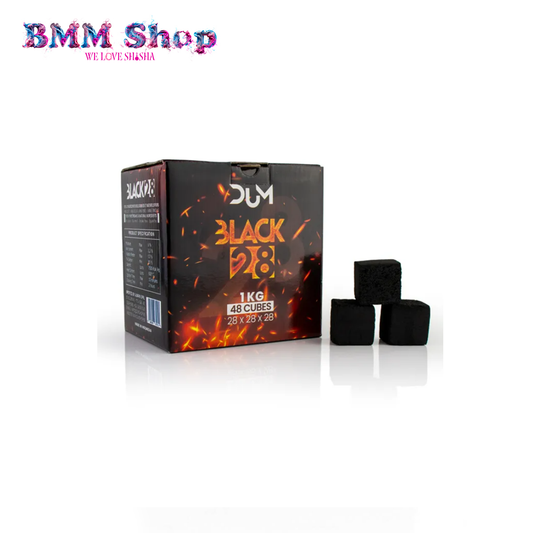 DUM Charcoals Black -28mm- 1kg