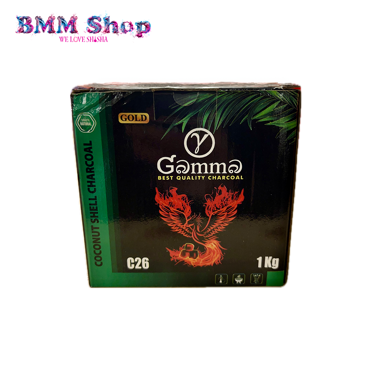 Gamma Charcoal - 26mm - 20 kg