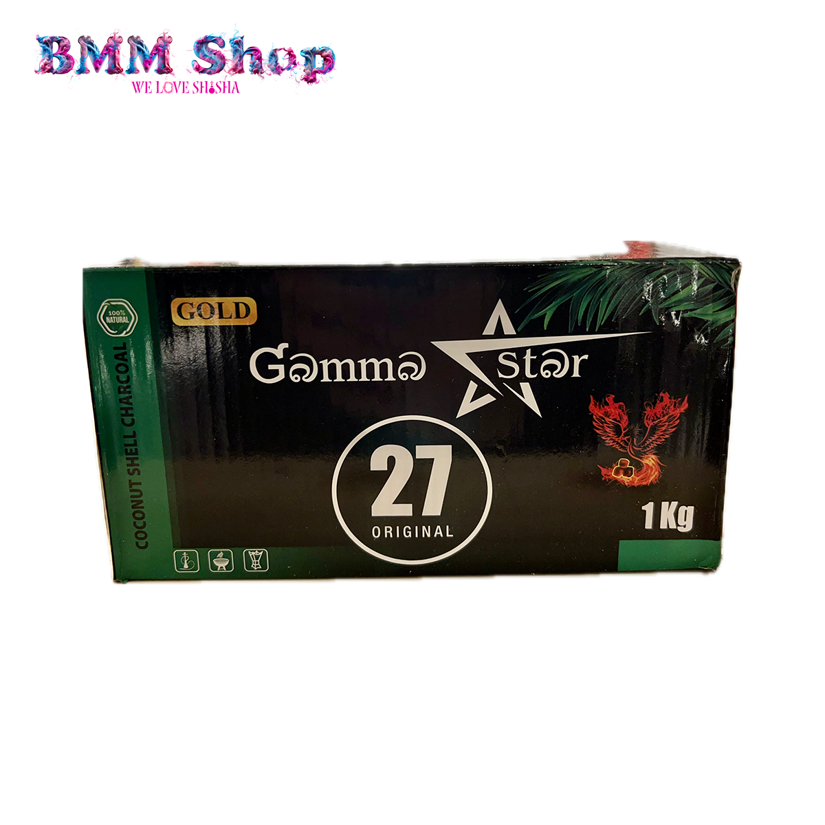 Gamma Charcoal - 27mm - 10 kg
