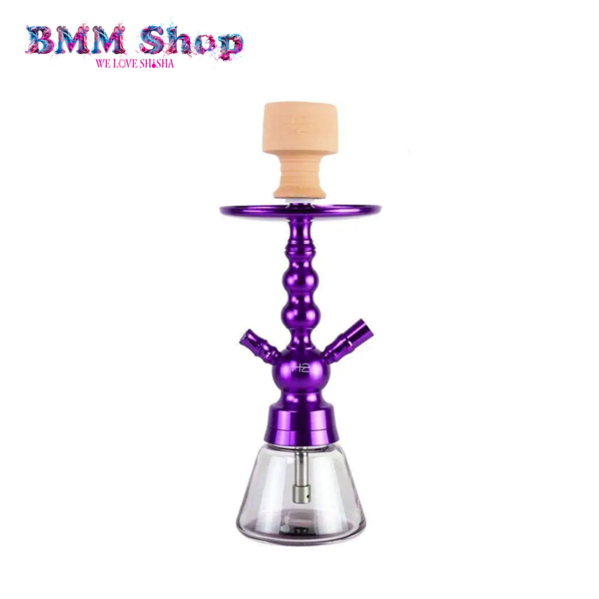 H2 FLUID H15 - Mini Shisha - 9 Metallic Kleuren